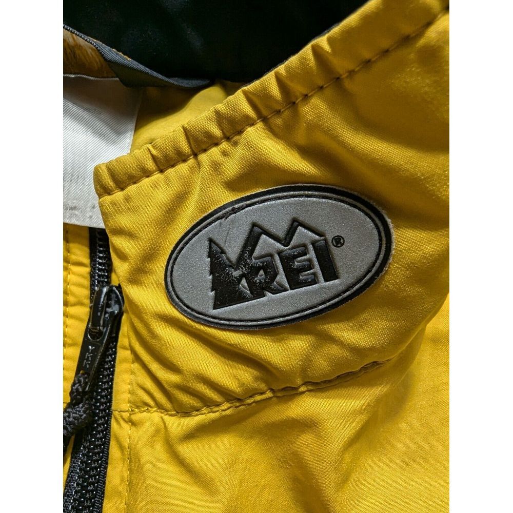 REI Long Sleeve Full Zip Windbreaker Women's Size Medium Yellow - Picture 5 of 11
